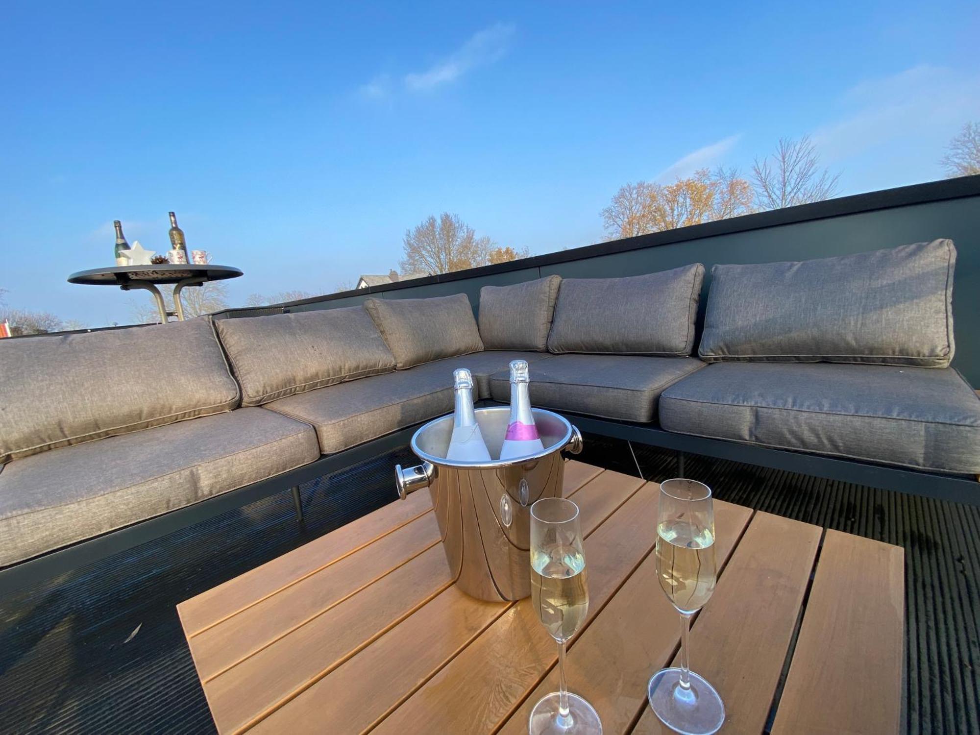 Green Villa In Bester Lage - Dachterrasse Mit Meerblick - Grosser Eingezaeunter Garten - Kinderfreundlich - Hunde Inklusive - 4 Sterne Resort - Direkt Am Strand - Pool Inklusive Hulshorst Eksteriør billede